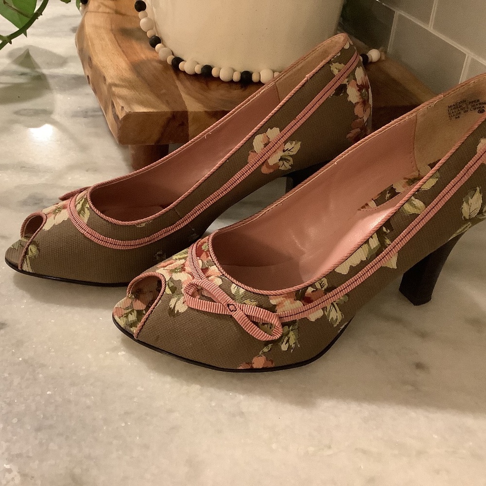Kenzie Floral Heels